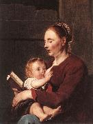 GREBBER, Pieter de Mother and Child sg oil on canvas